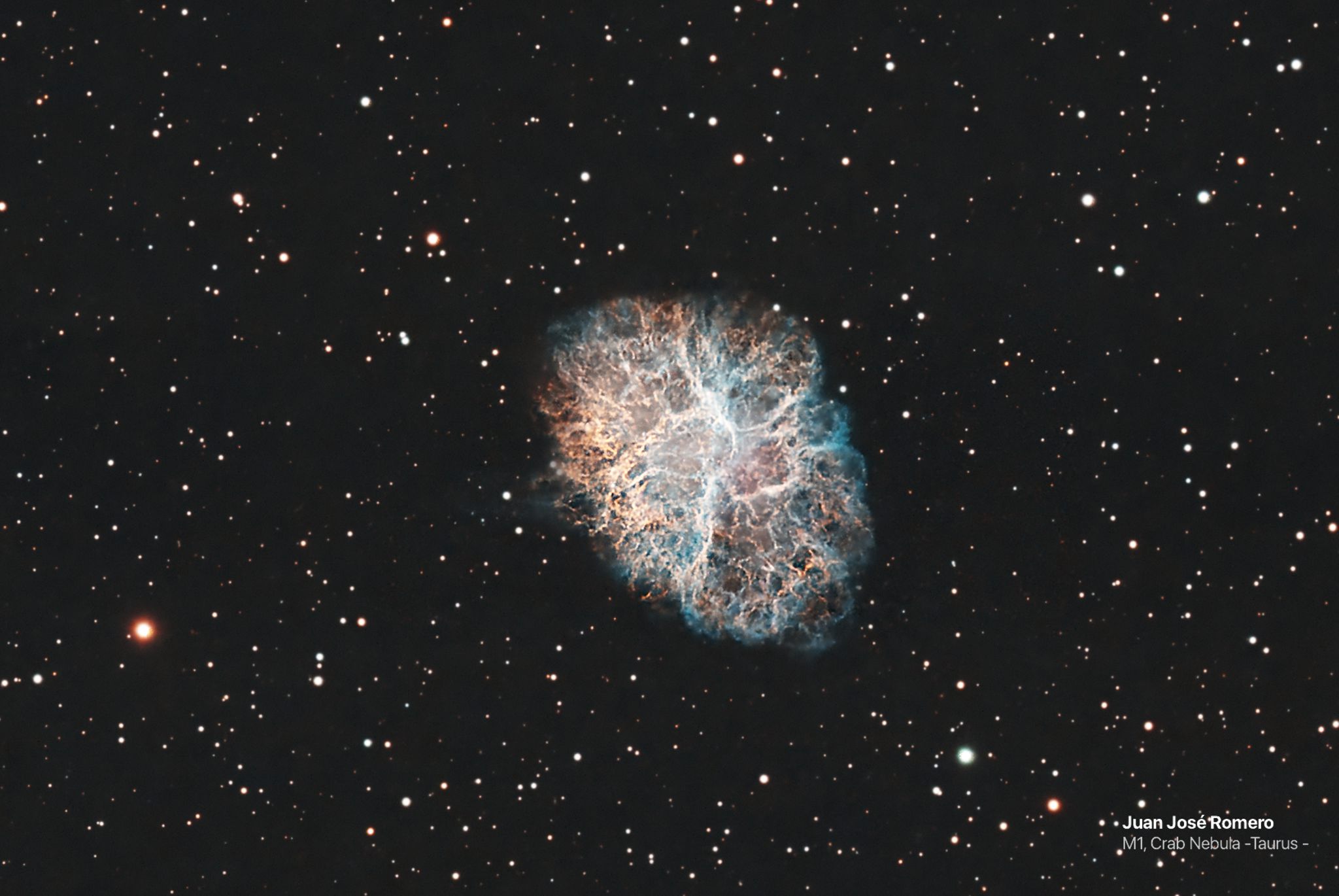 Fotografia astronòmica de M1, Nebulosa del Cranc