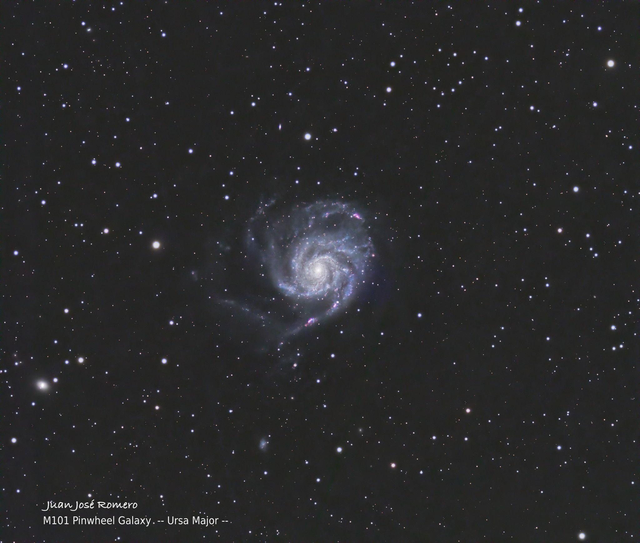 Camp de visió: M101, la galàxia del Molí de Vent