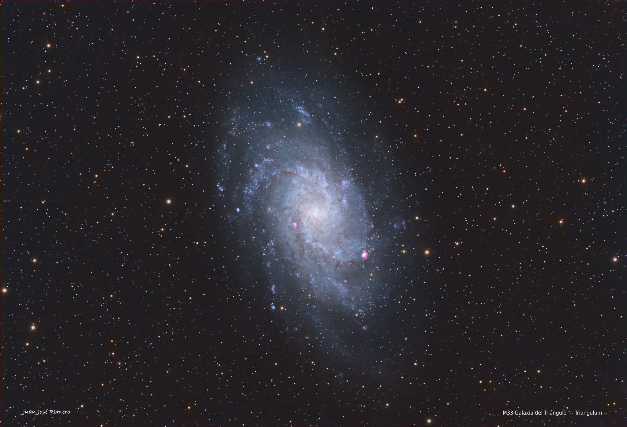 Fotografia astronòmica de M33, Galàxia del Triangle
