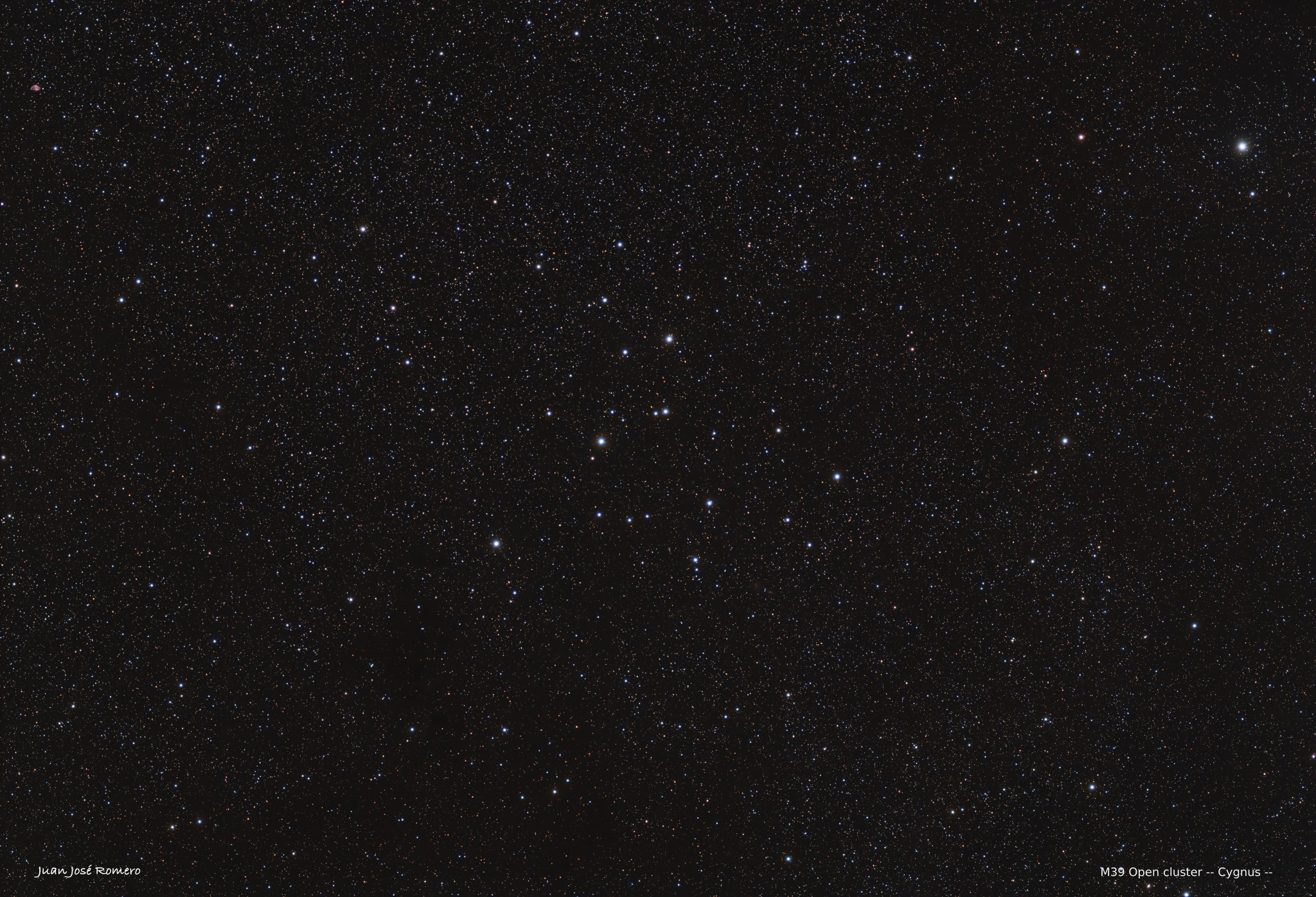 Fotografia astronòmica de M39 – Cúmul obert