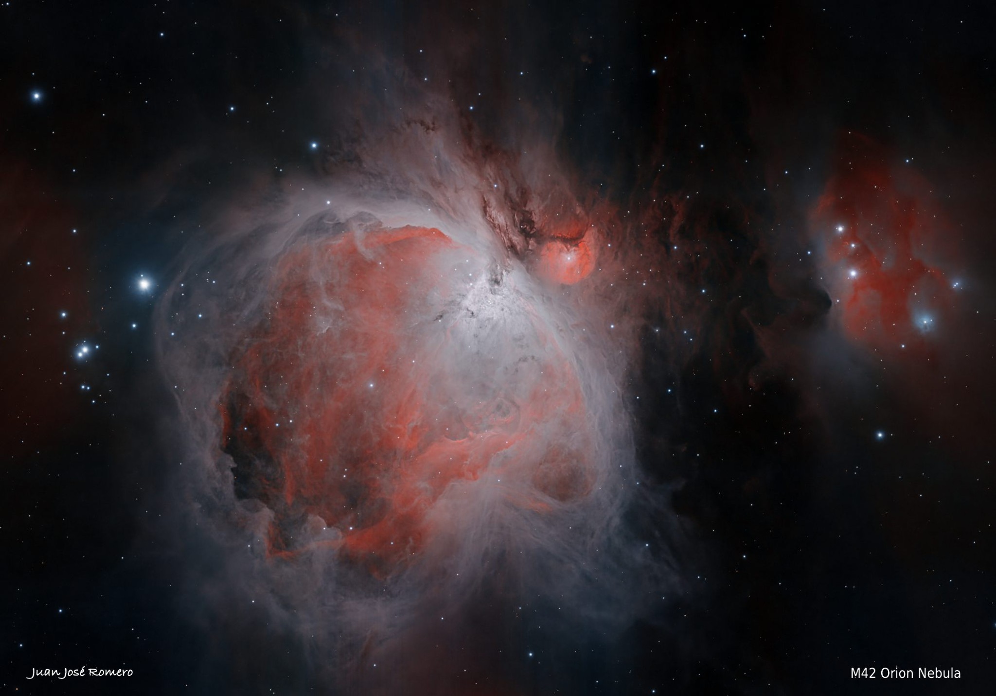 Fotografia astronòmica de M42, Nebulosa d'Orió