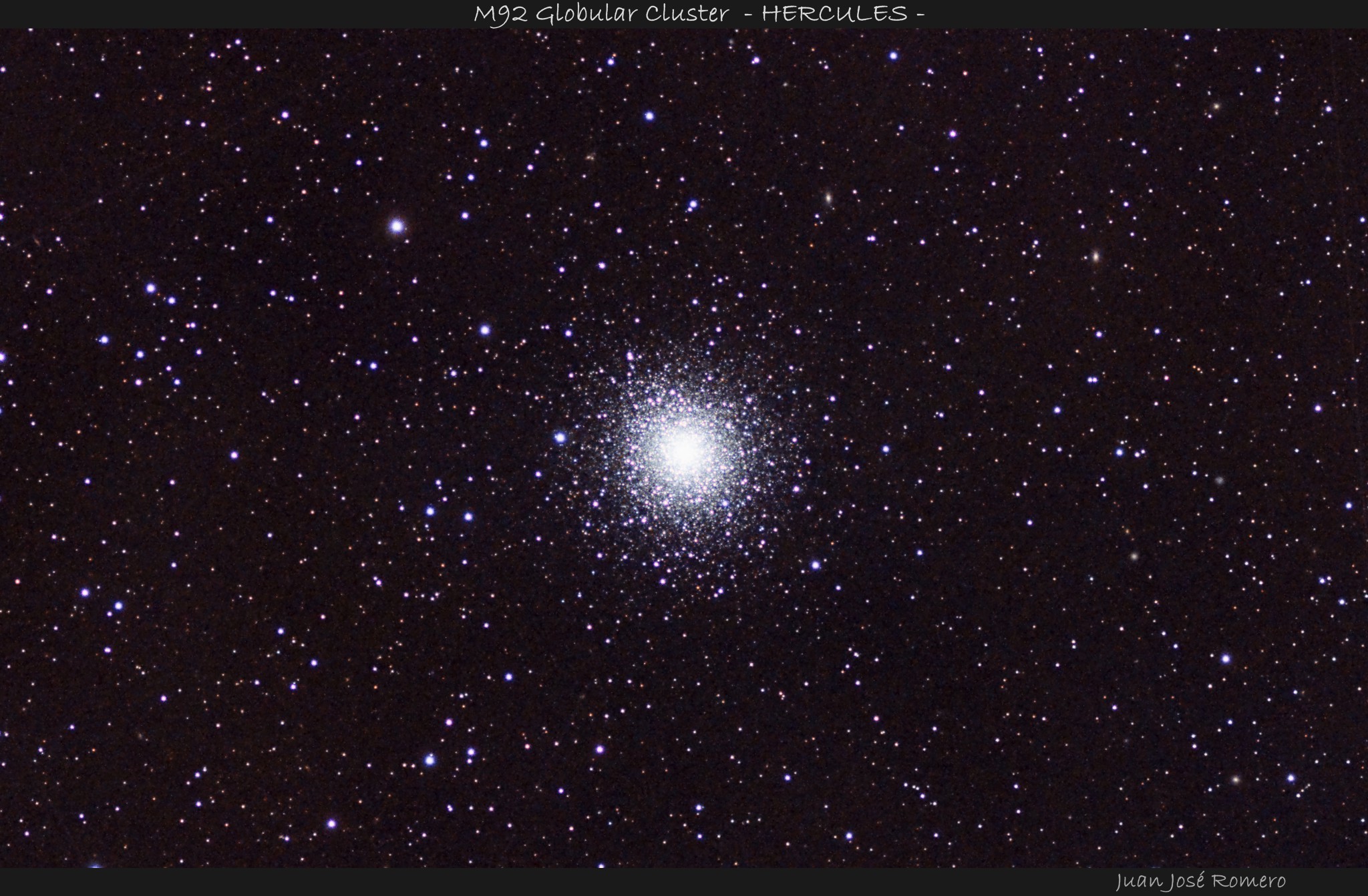 Fotografia astronòmica de M92