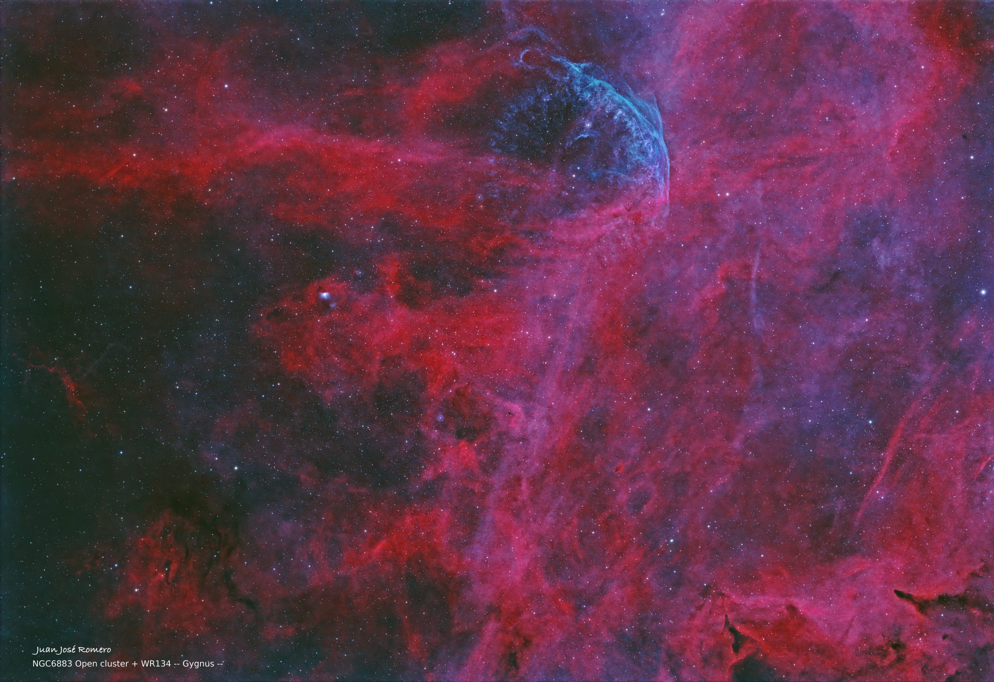Fotografia astronòmica de NGC6883 – Cúmul obert