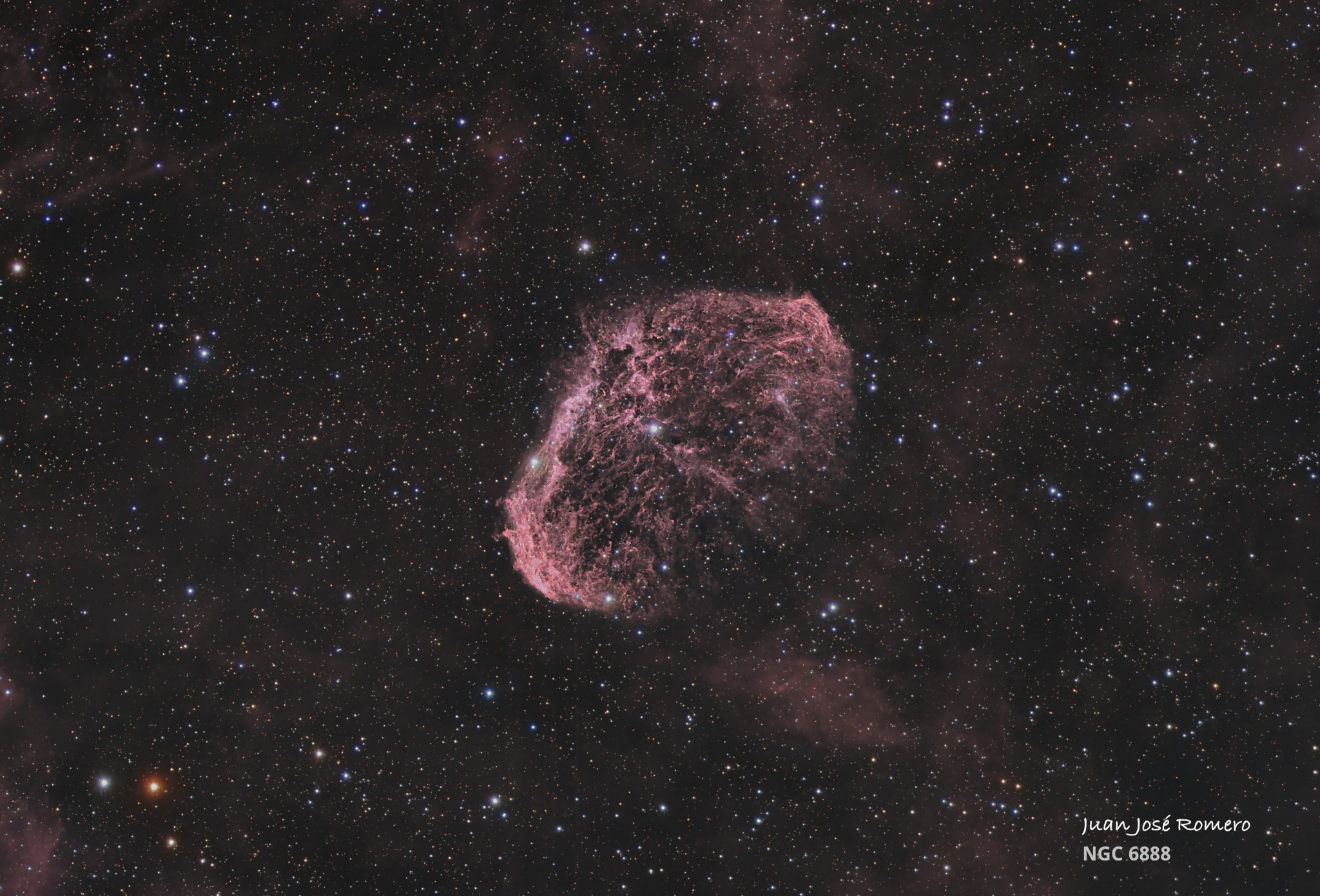 Fotografia astronòmica de NGC6888 – Nebulosa Creixent (Caldwell 27)