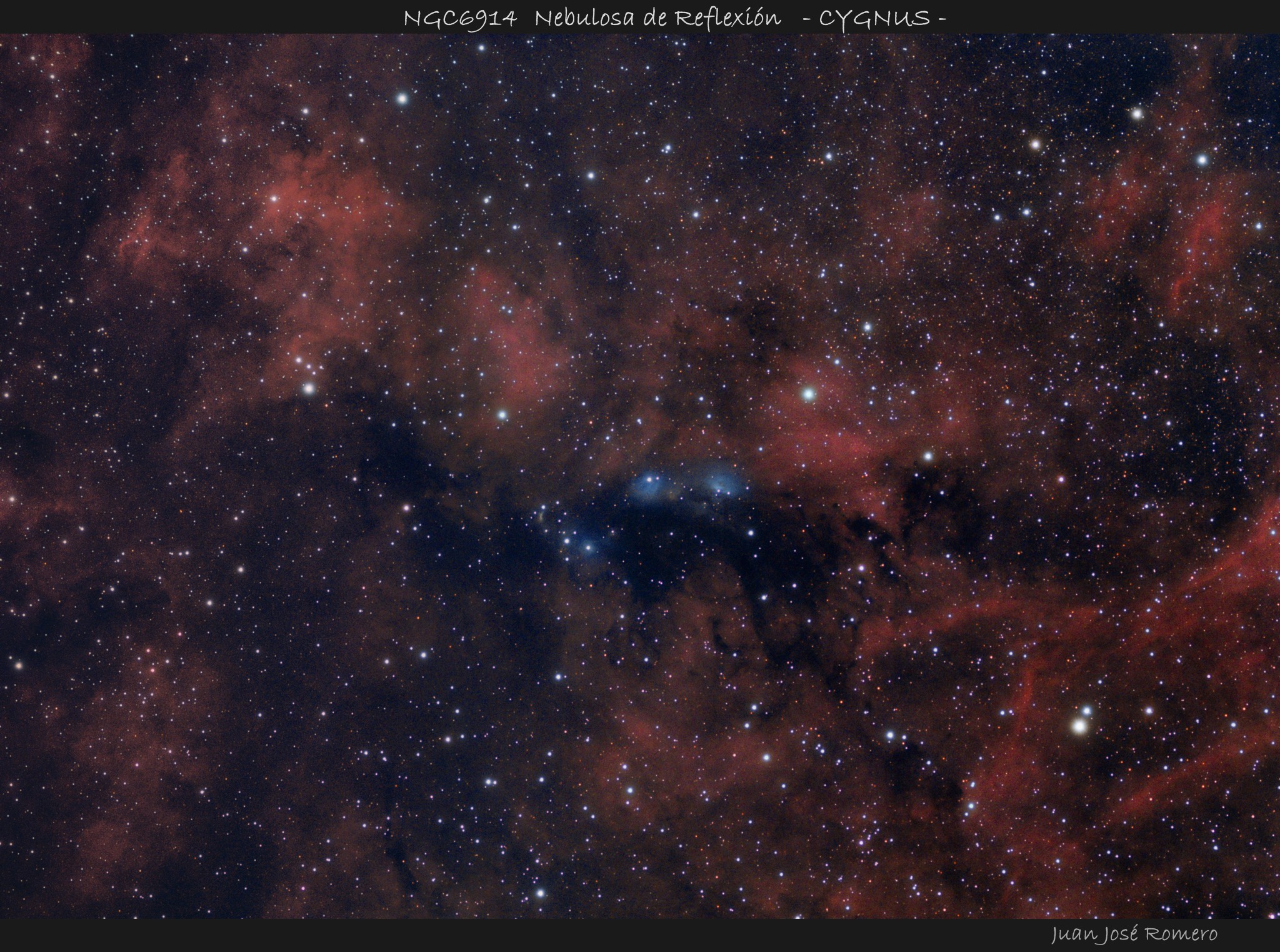 Fotografia astronòmica de NGC 6914 – Nebulosa de reflexió