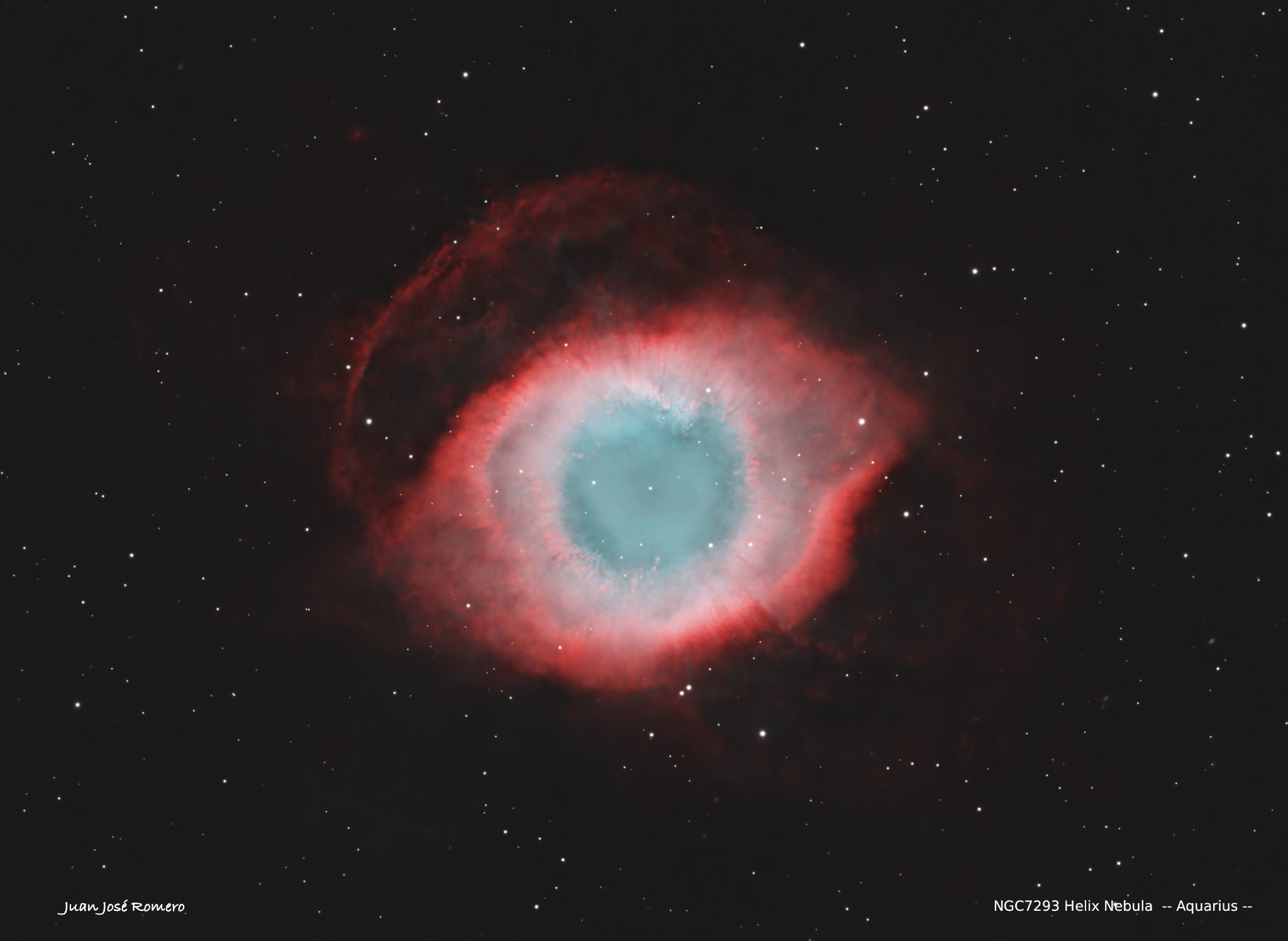 Fotografia astronòmica de NGC 7293 – Nebulosa de l'Hèlix