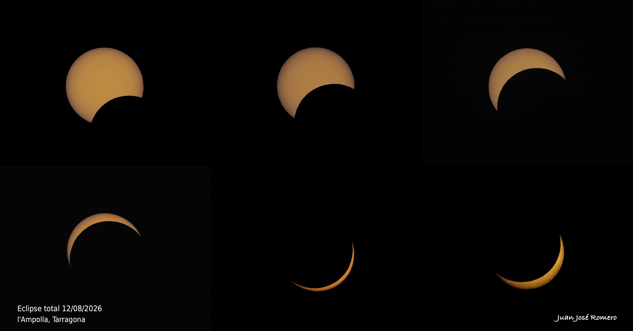 fotografia solar, 12 d’agost del 2026
